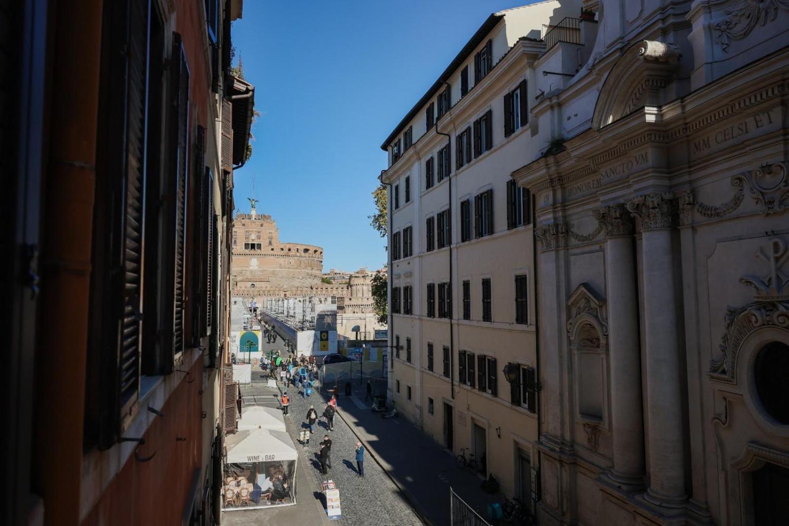 Apartmán Loft A Castel S Angelo Řím Exteriér fotografie
